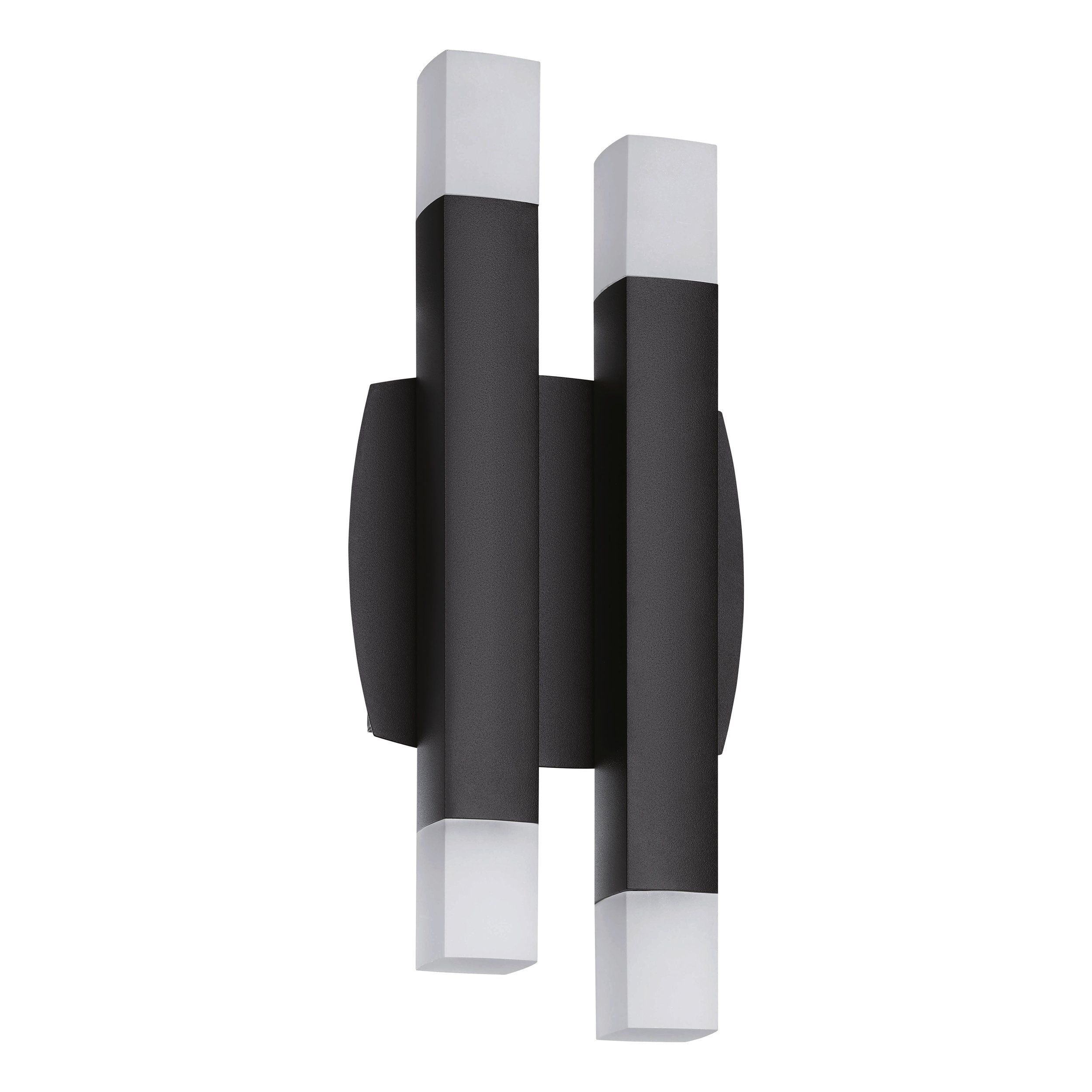 Estanerios Black Dual Contemporary Wall Light