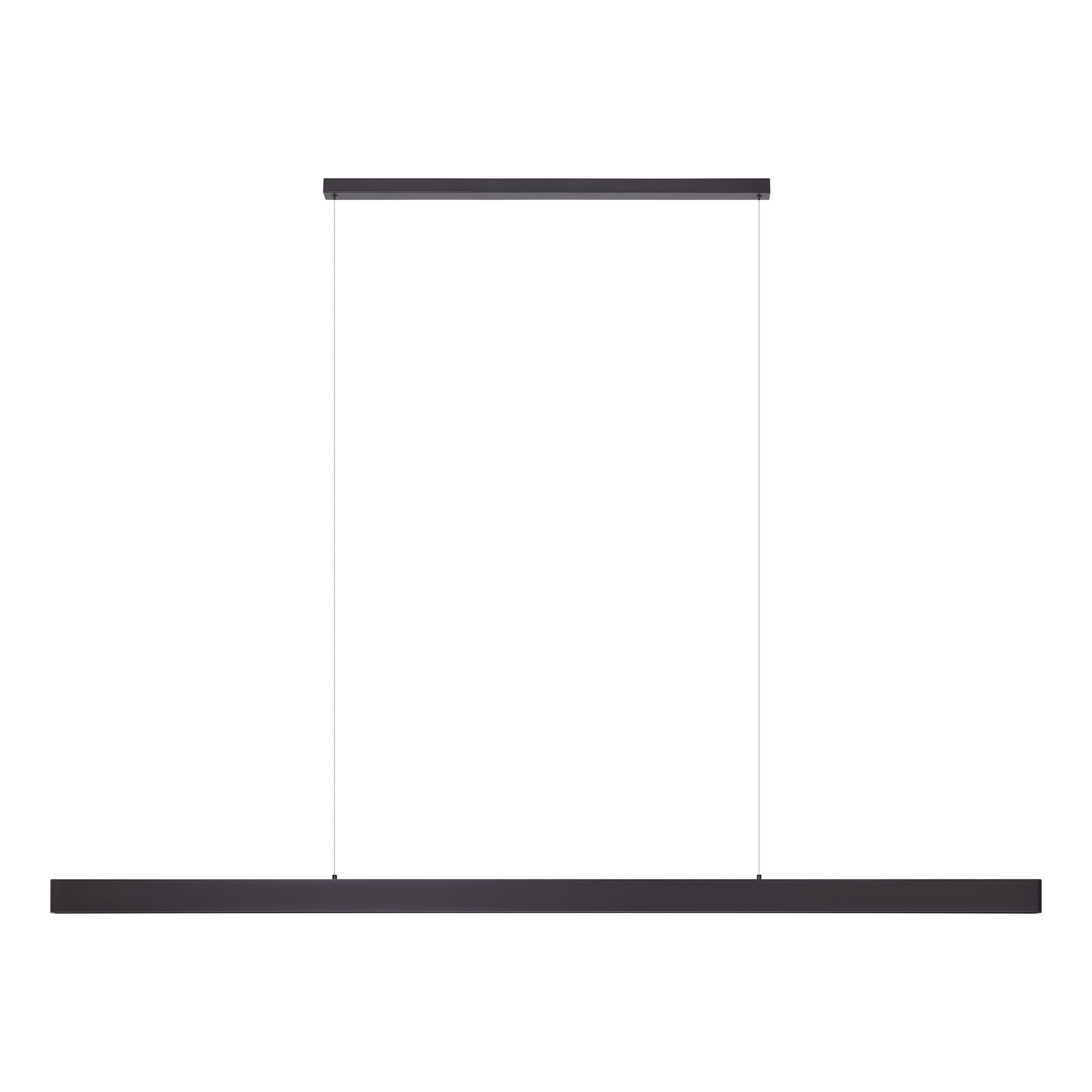 Climene 3 240cm Black Linear Tri-Colour LED Strip Pendant