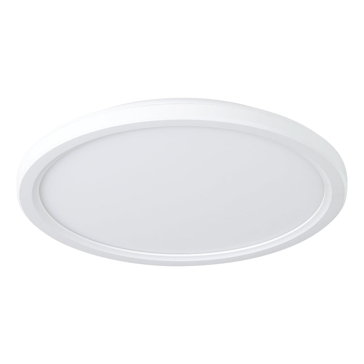 Romeo 18w White Slimline Tri-colour LED Ceiling Oyster Light