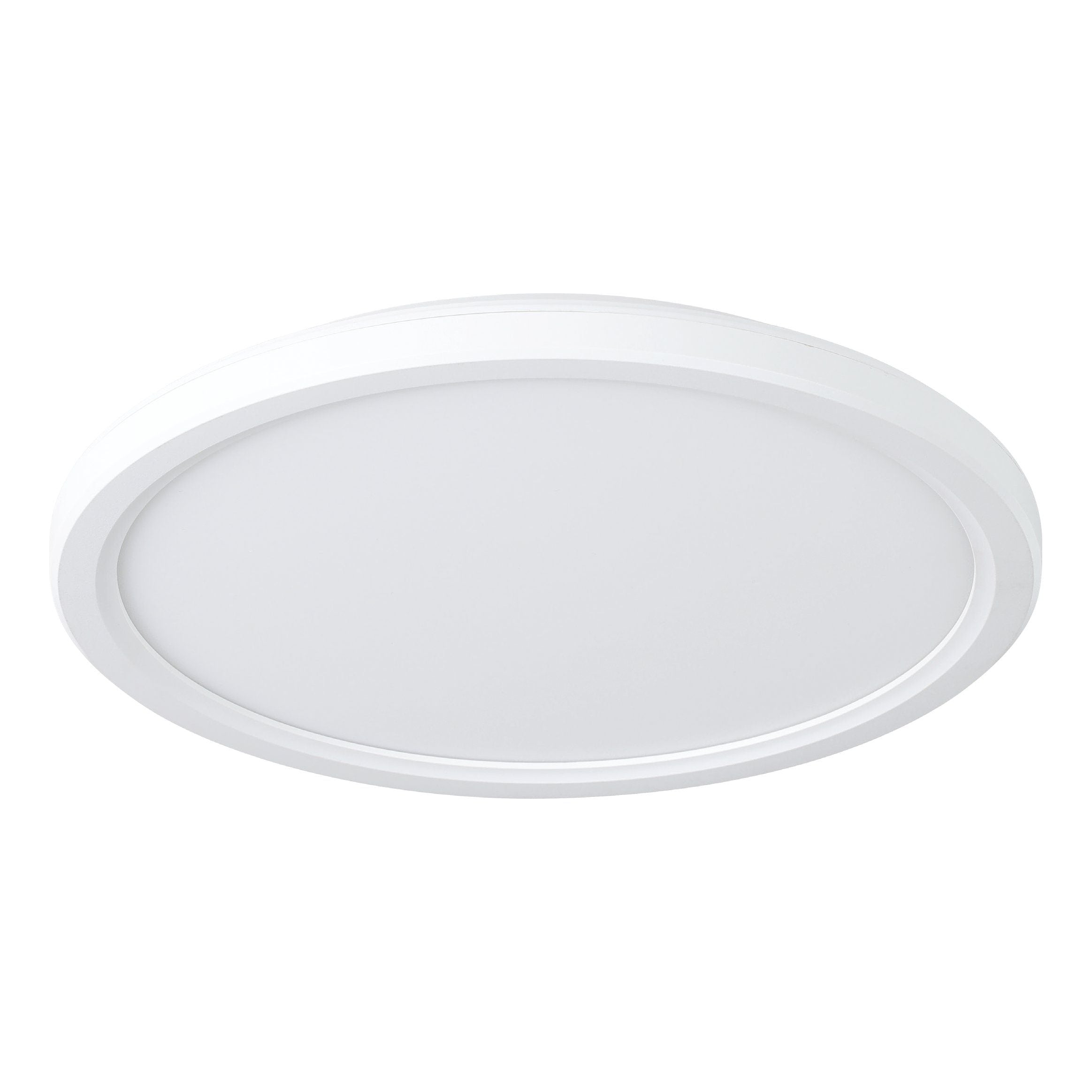 Romeo 18w White Slimline Tri-colour LED Ceiling Oyster Light