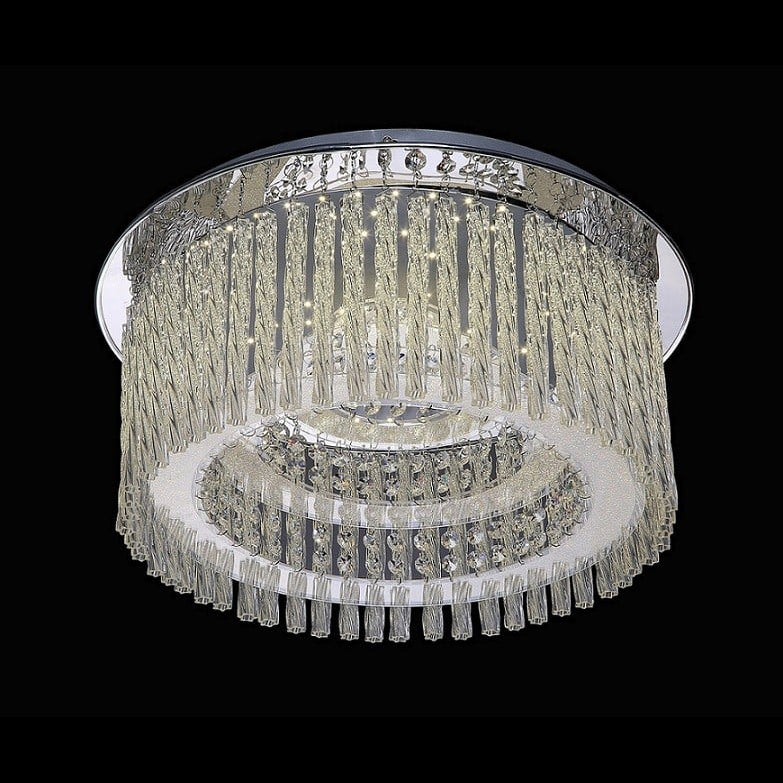 Vienna Medium Round Tiered Classic Tri-Colour Ceiling Light