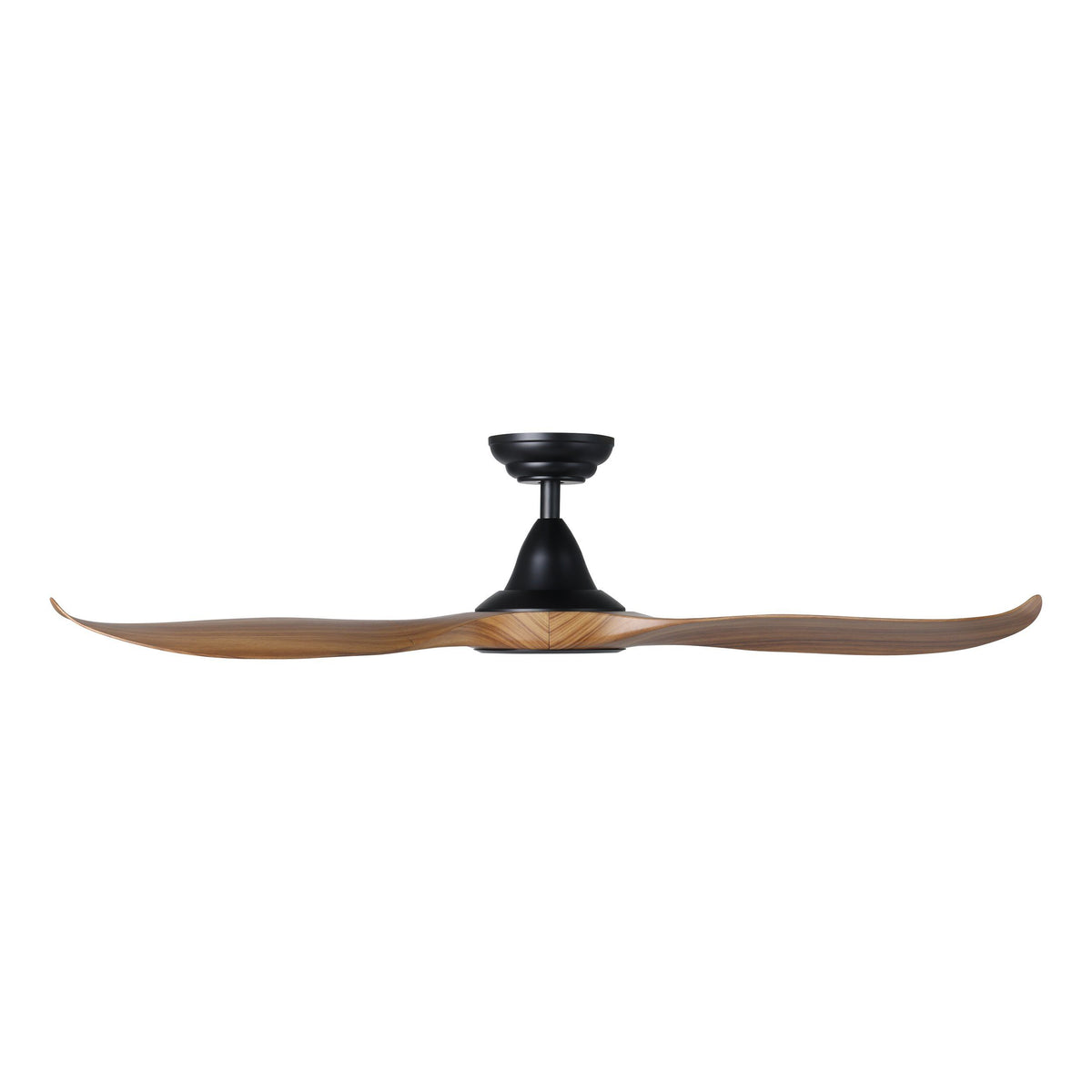 Noosa 52"/132cm New Teak and Black DC Motor Ceiling Fan