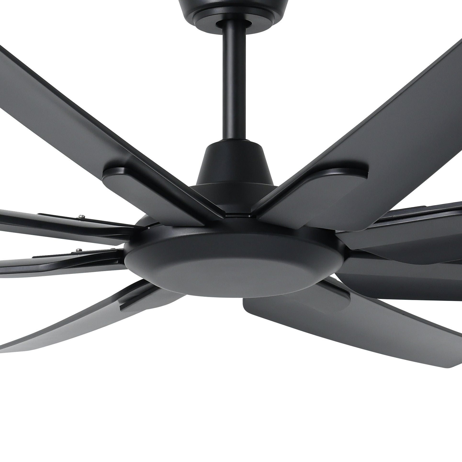 Santorini 66"/1670mm 8 Blade Black DC Motor ABS Ceiling Fan