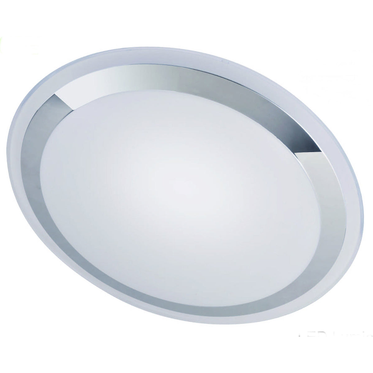 Saturn 30w Round Chrome Trim Step-Dimming LED Oyster