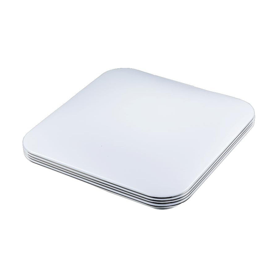 Jupiter 24w Square Chrome Trim Step-Dimming LED Oyster