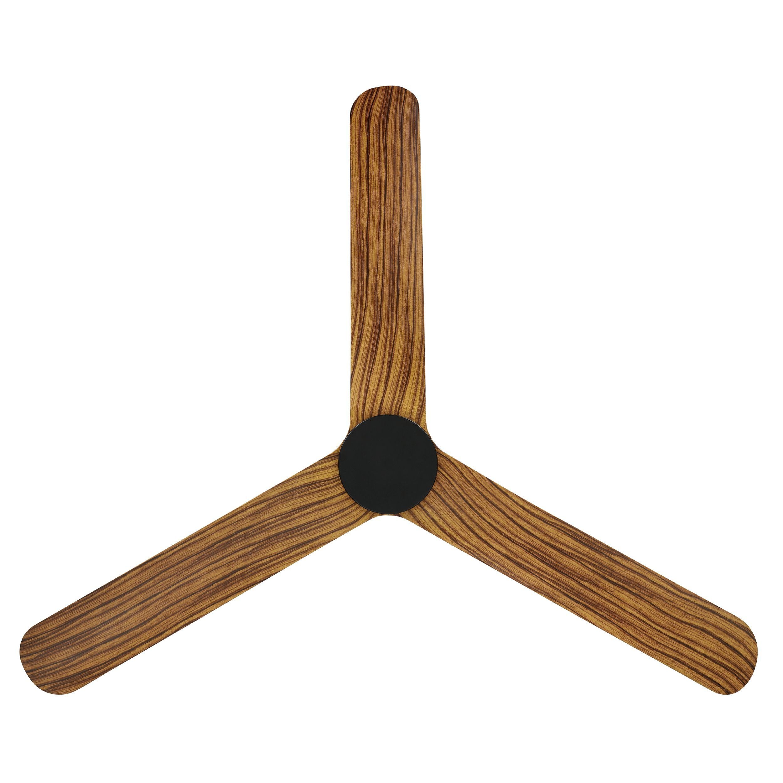 Iluka 60&quot;/1520mm 3 Blade Black and Rustic Timber DC Motor ABS Ceiling Fan
