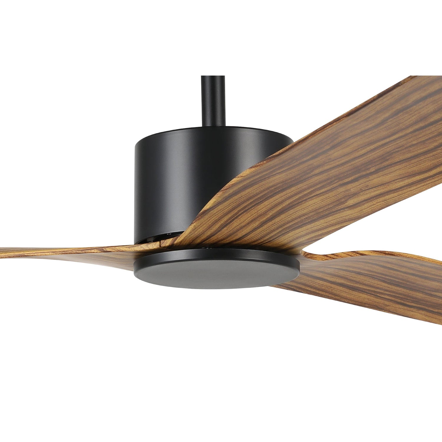 Iluka 60&quot;/1520mm 3 Blade Black and Rustic Timber DC Motor ABS Ceiling Fan