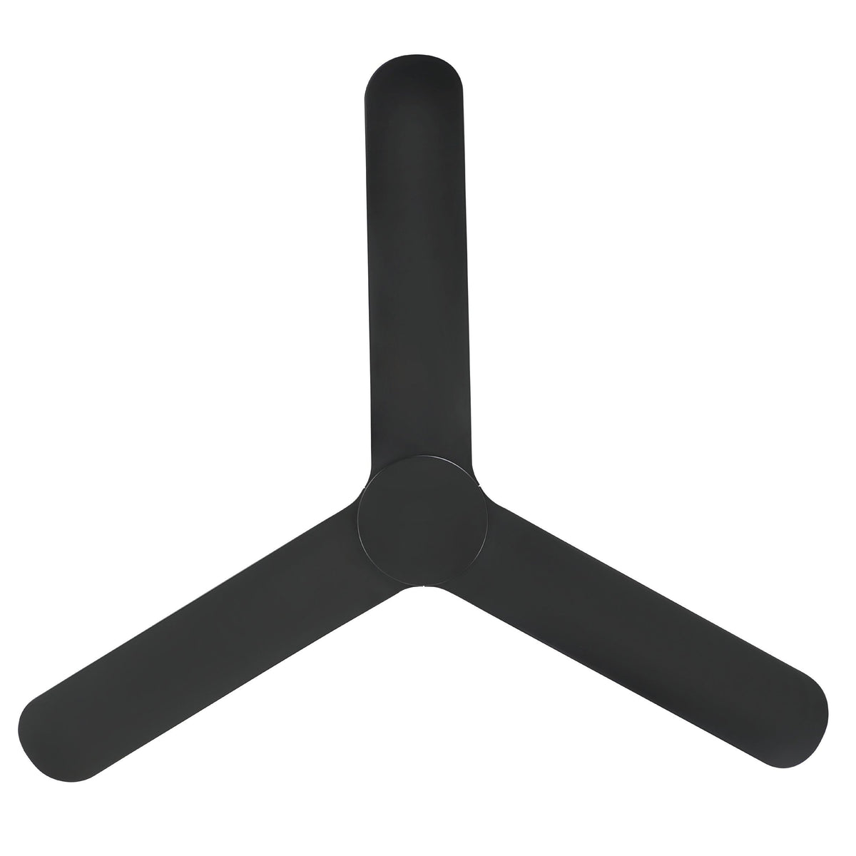 Iluka 52"/1320mm Black DC Low Profile Flush Ceiling Fan
