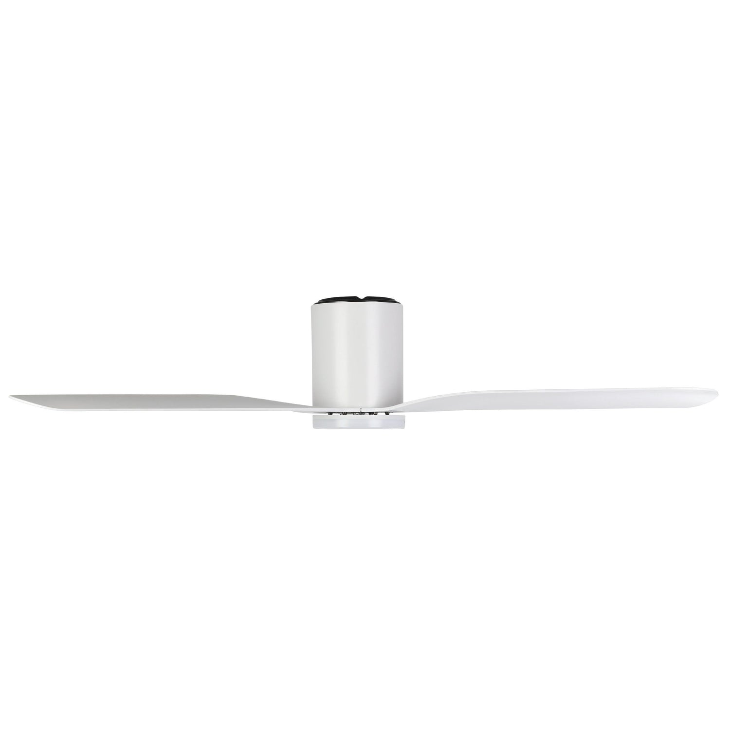 Iluka 52&quot;/1320mm White with LED Light DC Low Profile Flush Ceiling Fan