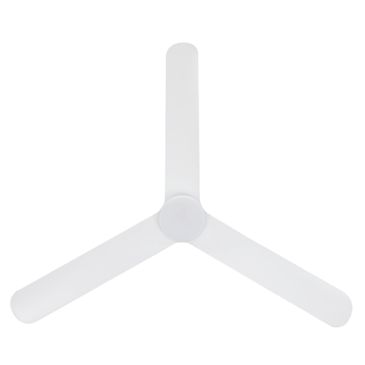 Iluka 60"/1520mm White with LED Light DC Low Profile Flush Ceiling Fan