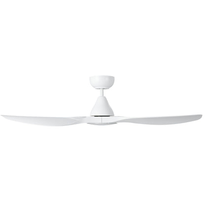 Surf 48&quot;/1220mm 3 Blade White with LED Light DC Motor ABS Ceiling Fan