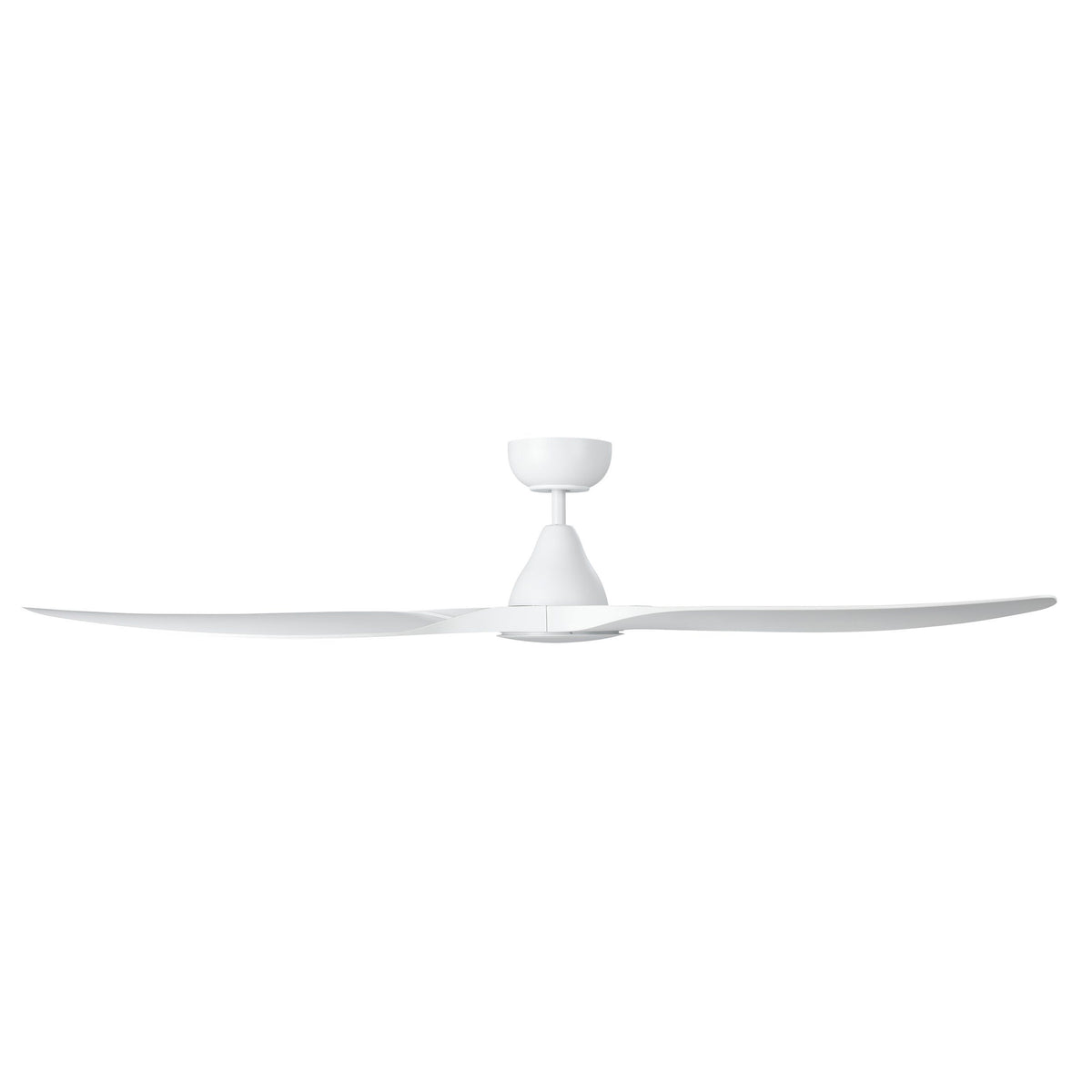 Surf 60"/1520mm 3 Blade White with LED Light DC Motor ABS Ceiling Fan