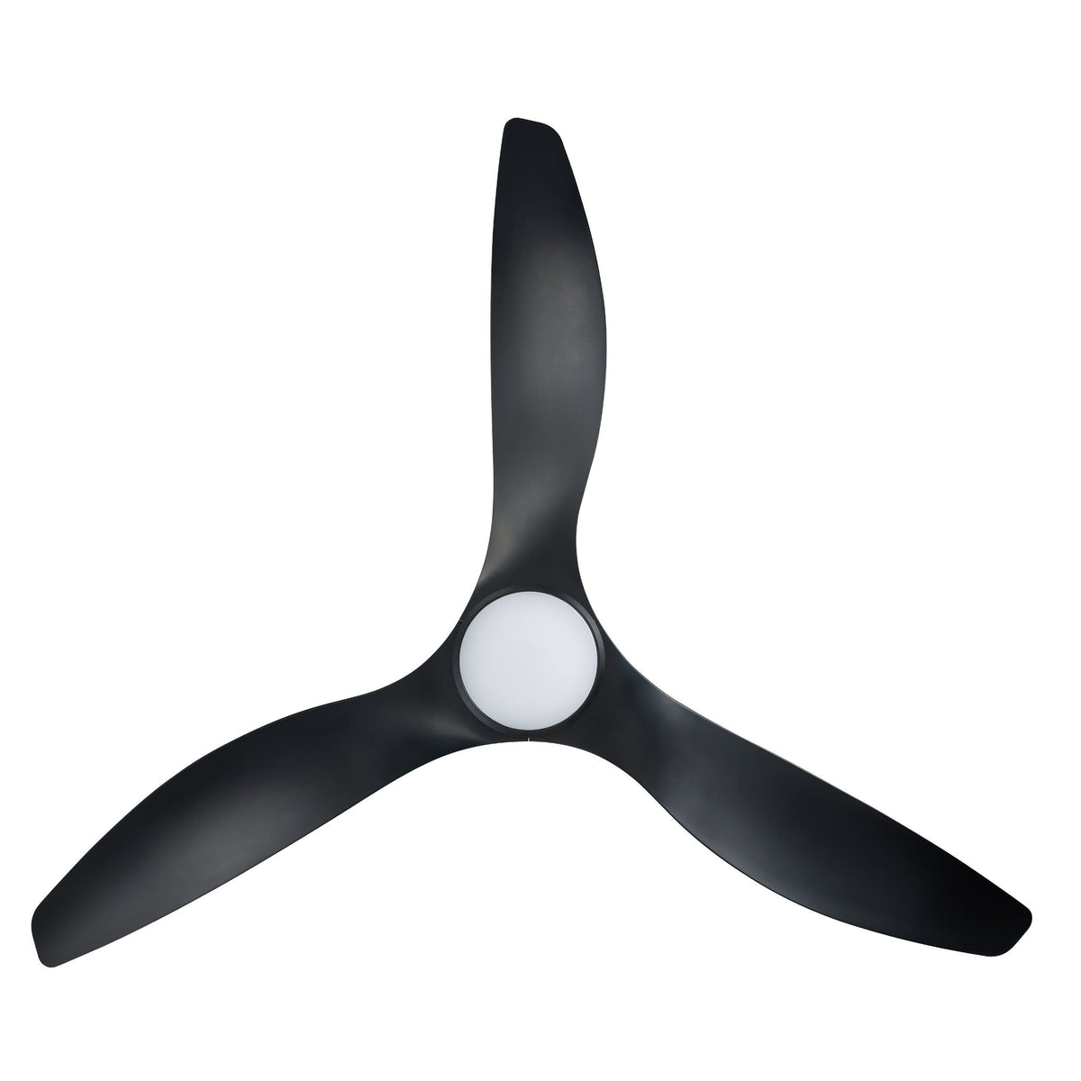 Surf 60"/1520mm 3 Blade Black with LED Light DC Motor ABS Ceiling Fan