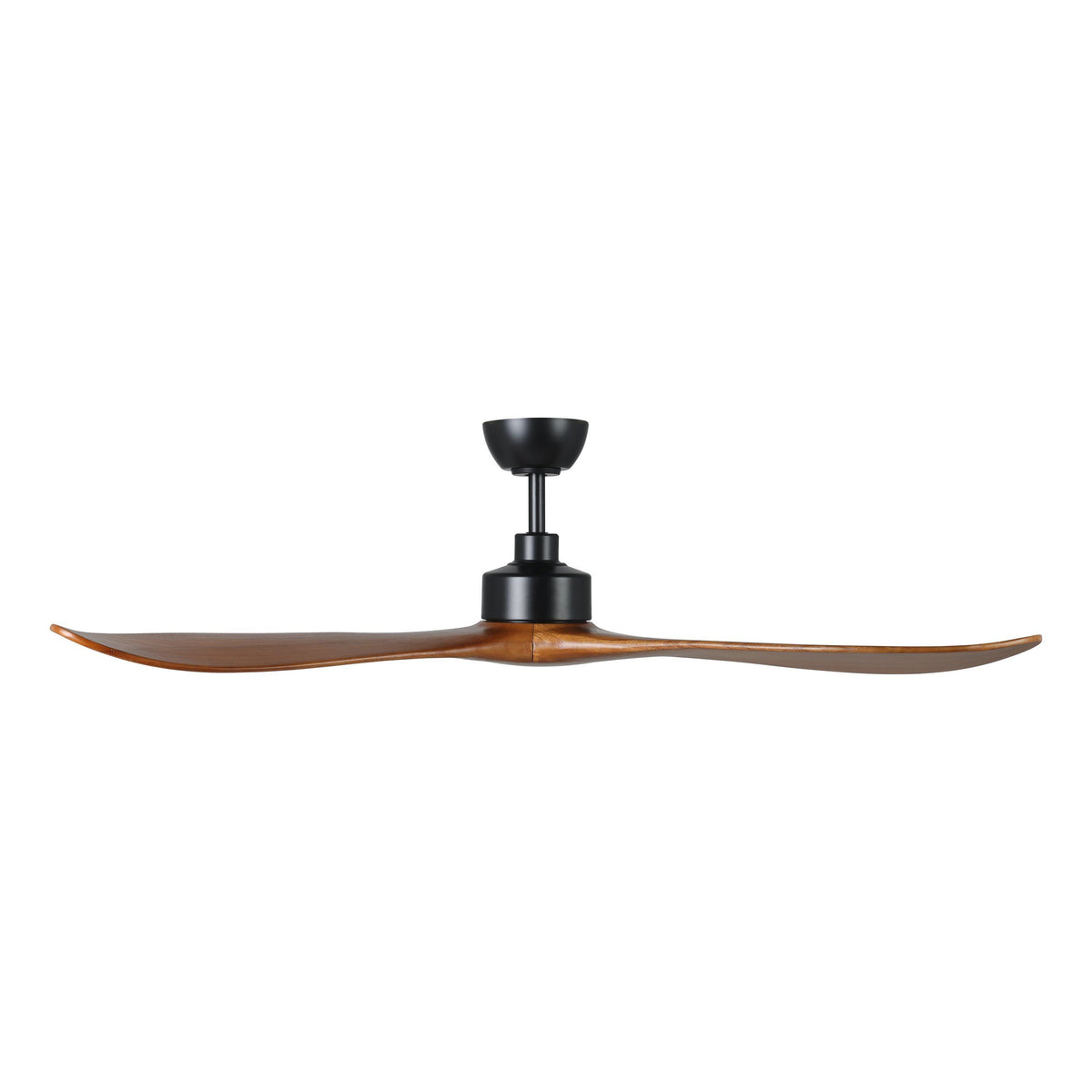 Currumbin Black with Merbau Timber 60"/152cm DC Motor Ceiling Fan