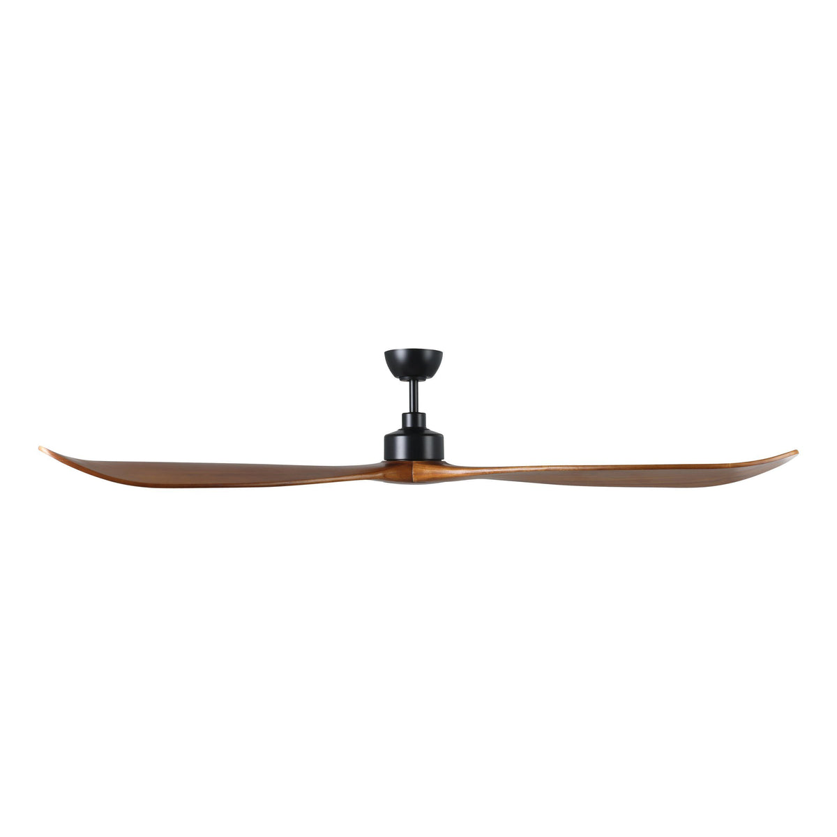 Currumbin Black with Merbau Timber 80"/203cm DC Motor Ceiling Fan