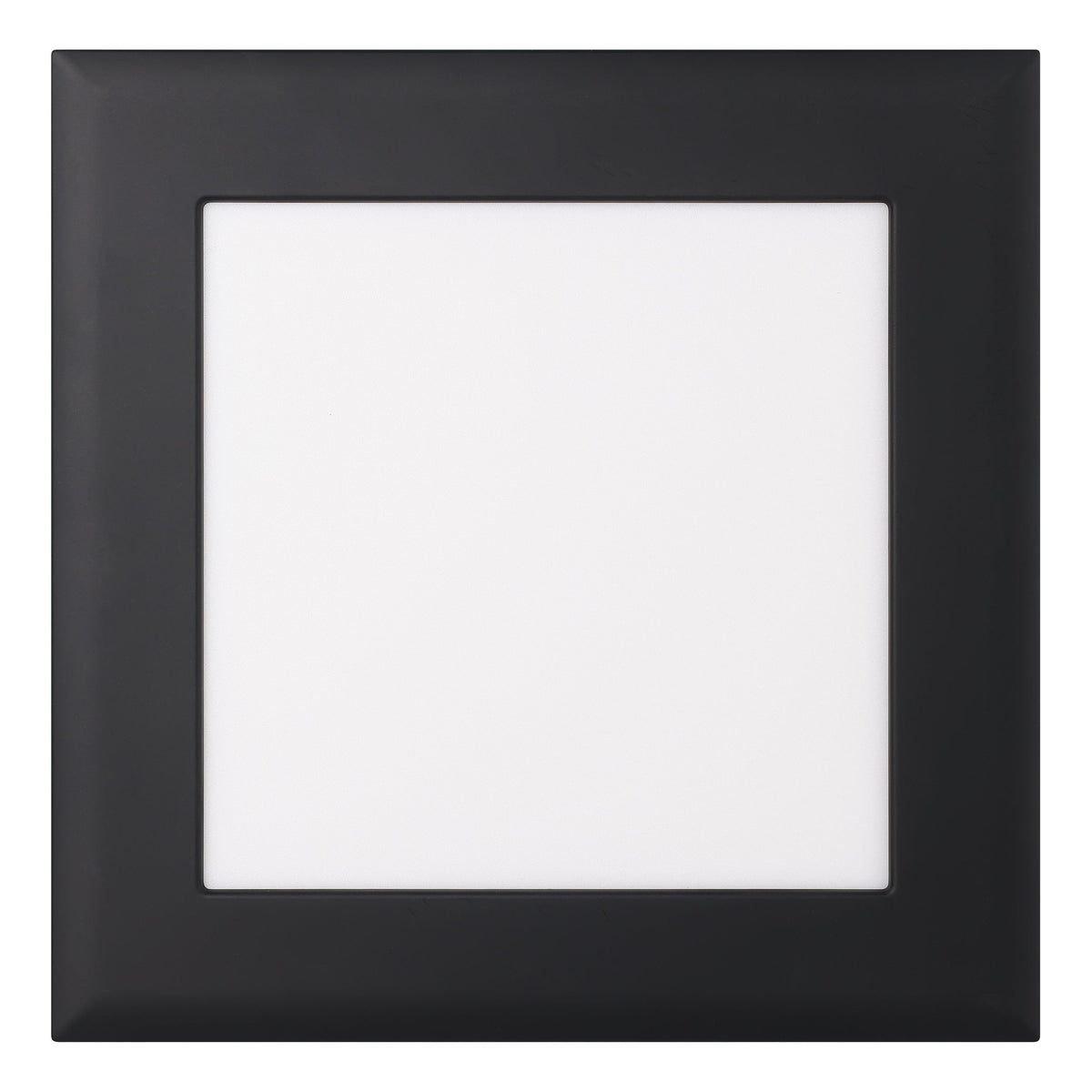Samba Black Square Tri-Colour LED Bathroom Exhaust Fan
