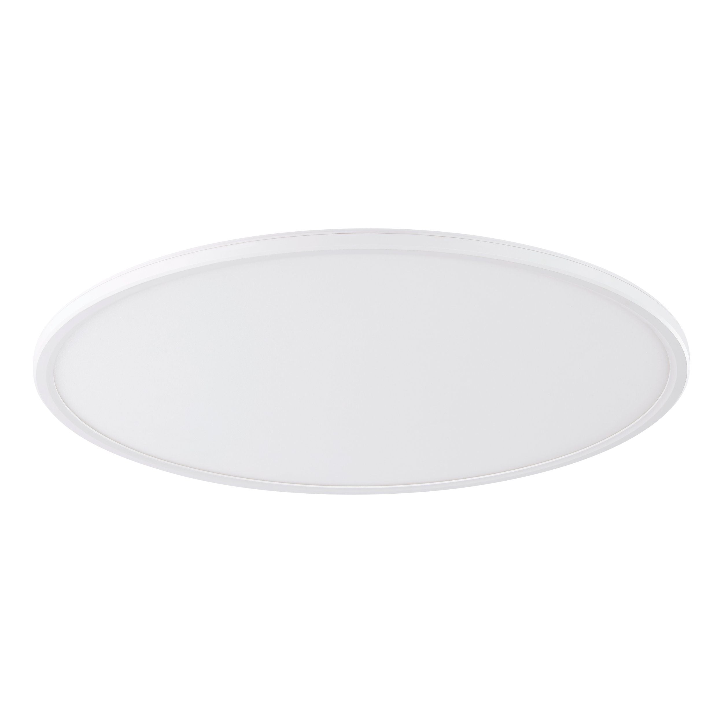 Romeo 48w White Slimline Tri-colour LED Ceiling Oyster Light