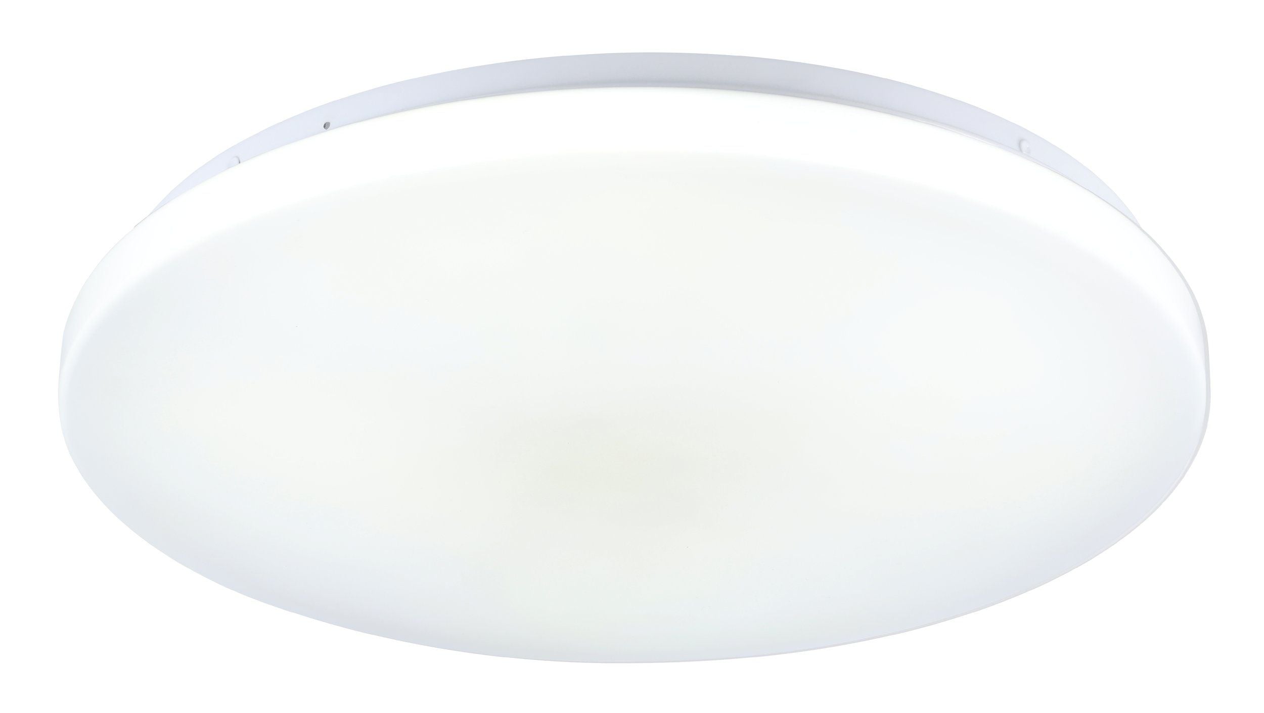 Diego 24w White with Sensor Tri-colour LED Flush Ceiling Oyster Light