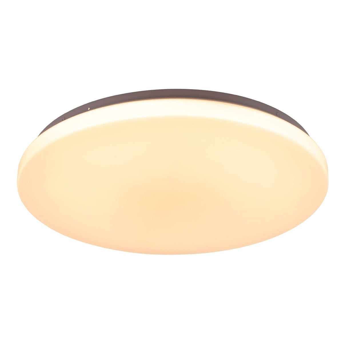 Diego 24w White with Sensor Tri-colour LED Flush Ceiling Oyster Light