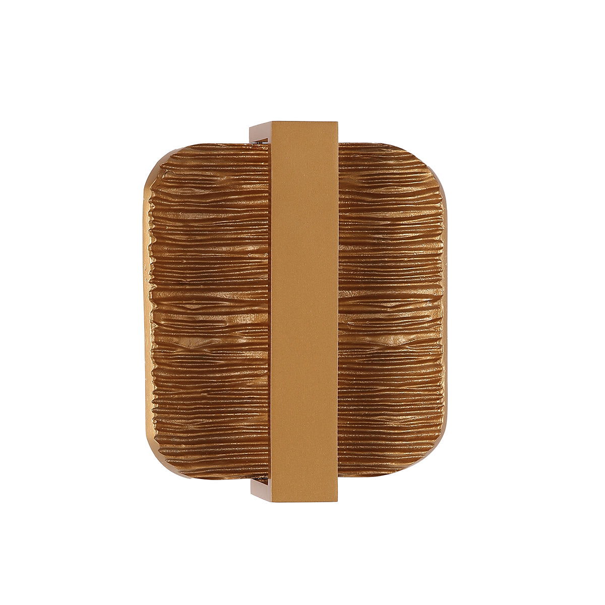 Arley Small Gold Textured Tri-Colour LED Contemporary Exterior