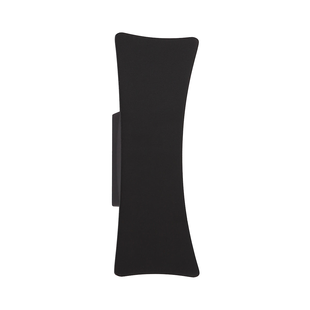 Lodden Black Up and Down 2 Light Tri-Colour LED Contemporary Exterior