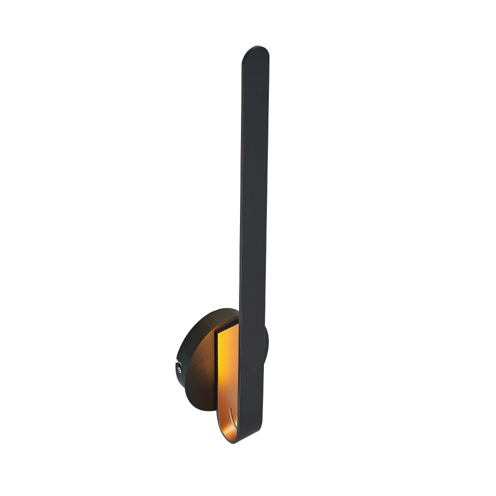 Atala 60 Sand Black Modern LED Wall Light