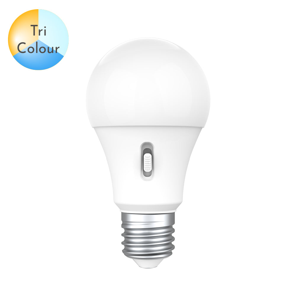 GLS A60 3CCT LED E27 4w Tri-Colour Globe