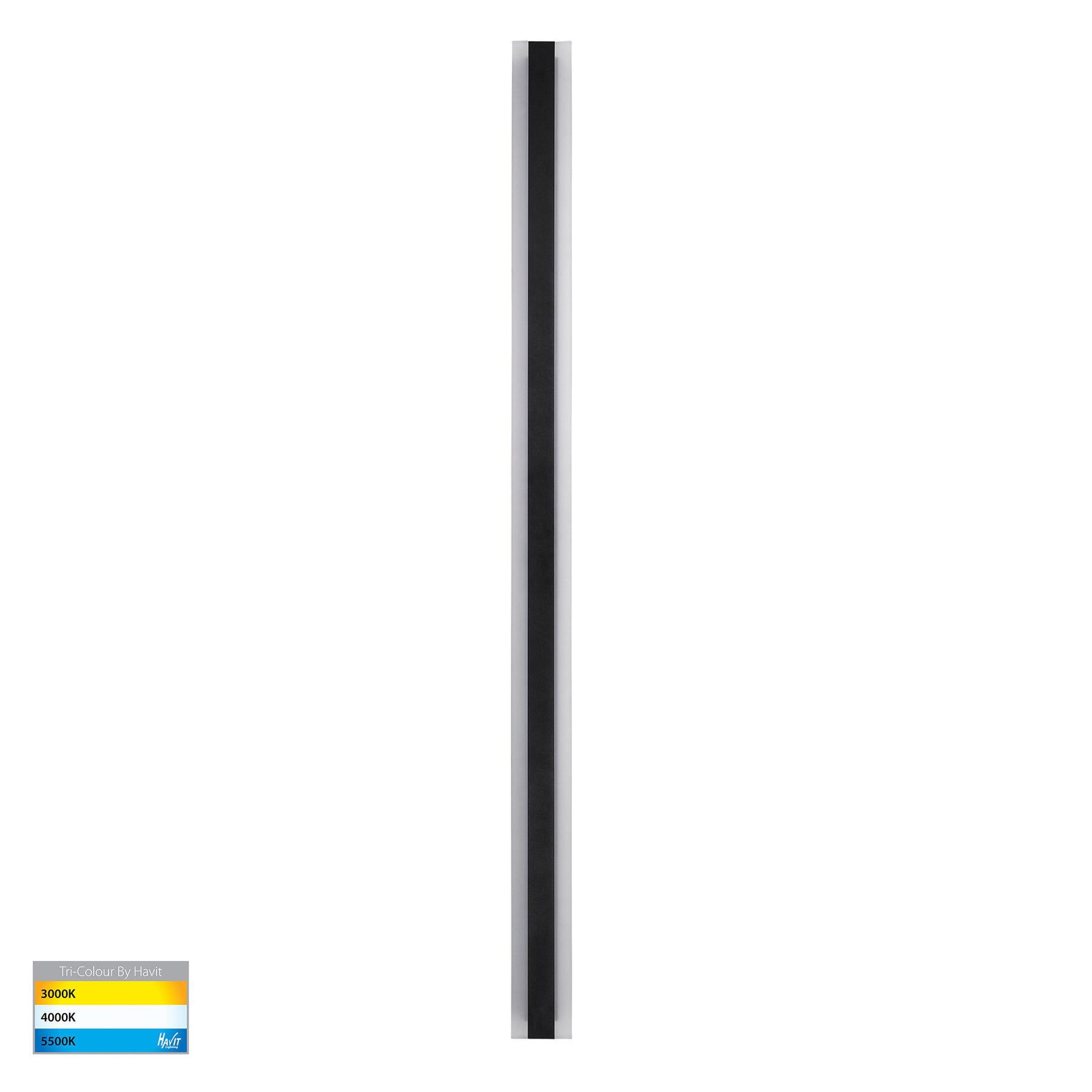 Barline 1500mm Black Modern Linear Outdoor LED Wall Light