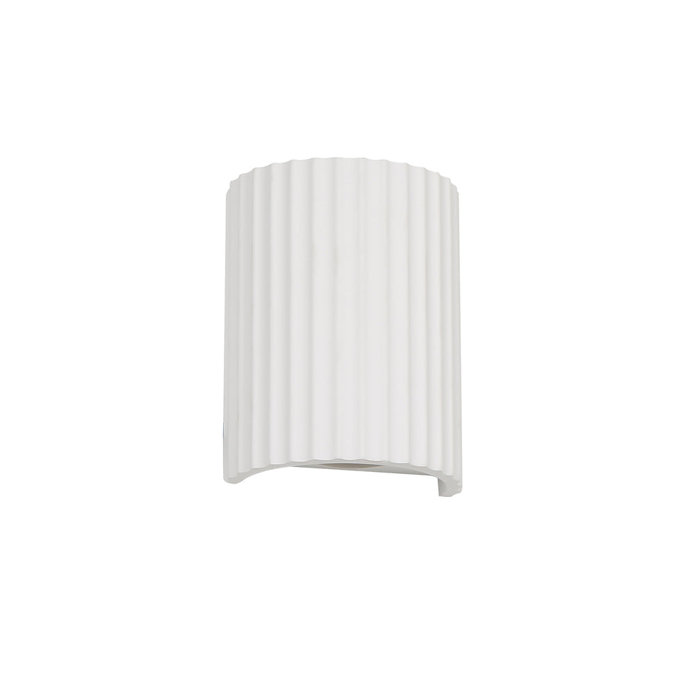 Jorik 2 Light Up and Down Plaster Modern Wall Sconce