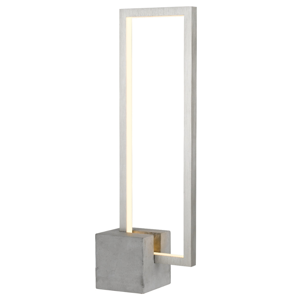 Modric Grey LED Warm White Contemporary Table Lamp