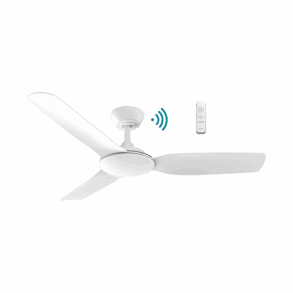 Viper 48"/1220mm 3 Blade White DC Motor Smart App Control Ceiling Fan