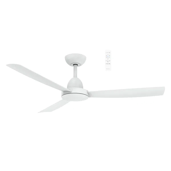 Zorro 48"/1220mm 3 Blade White DC Motor ABS Blades Ceiling Fan