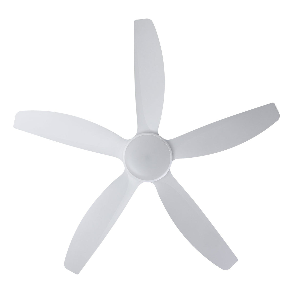 Miami 52"/1320mm 5 Blade White with LED DC Motor ABS Ceiling Fan
