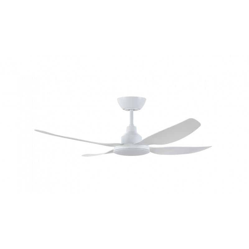 Alaska 52"/1300mm 4 Blade White DC Motor Glass Fibre Composite Ceiling Fan