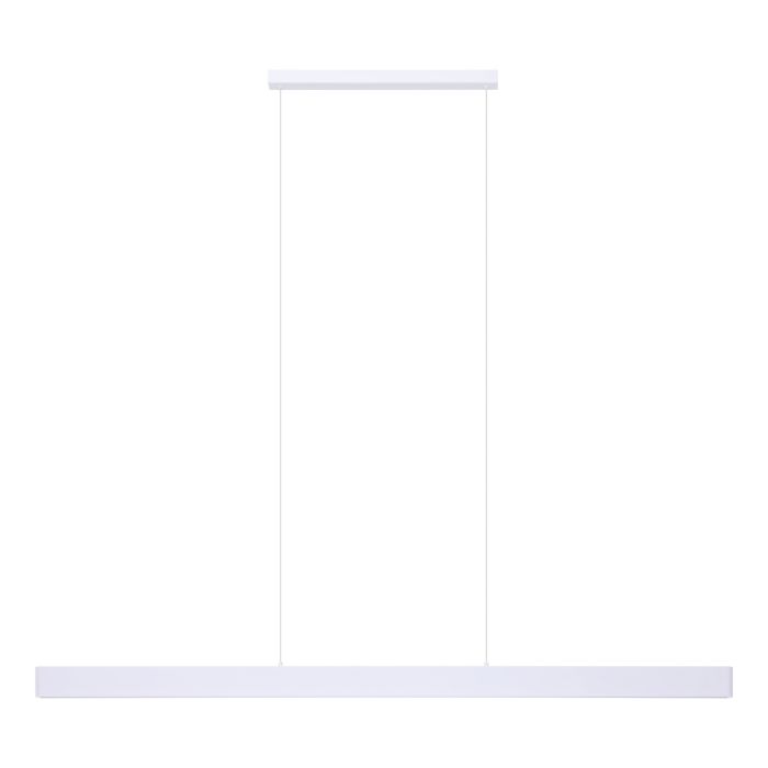 Climene 3 180cm White Linear Tri-Colour LED Strip Pendant