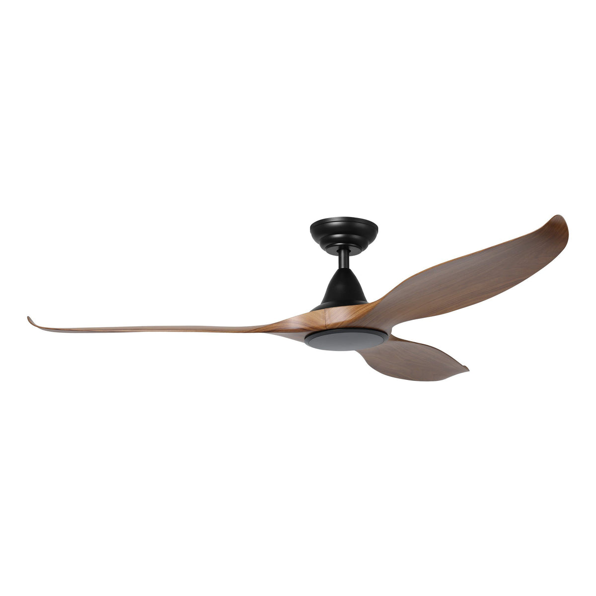 Noosa 60"/152cm New Teak and Black DC Motor Ceiling Fan