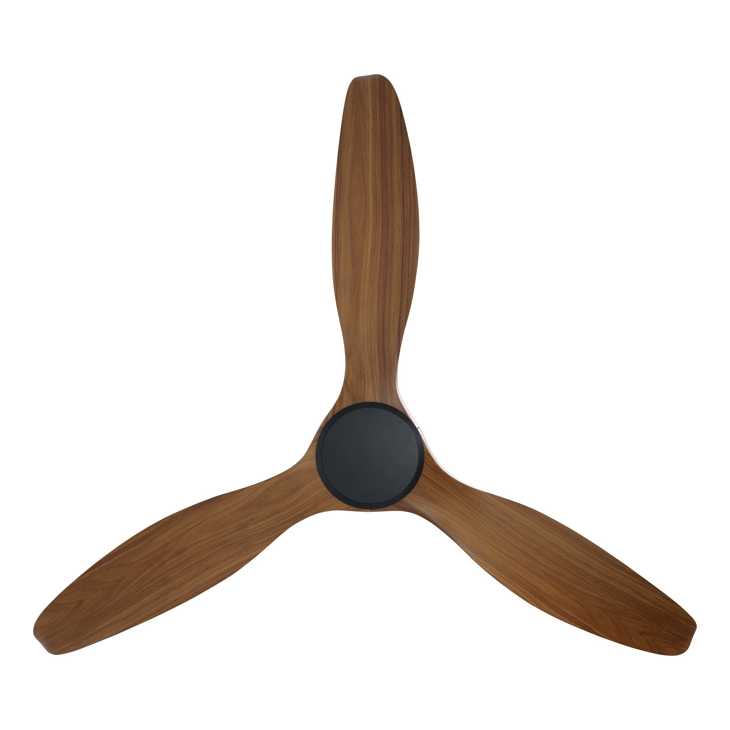Noosa 60"/152cm New Teak and Black DC Motor Ceiling Fan
