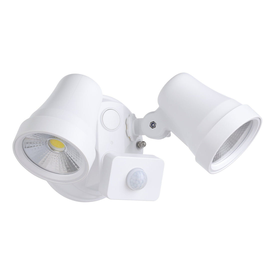 Coastguard 2 Light White with Sensor Tri-Colour Exterior Security Spot Light