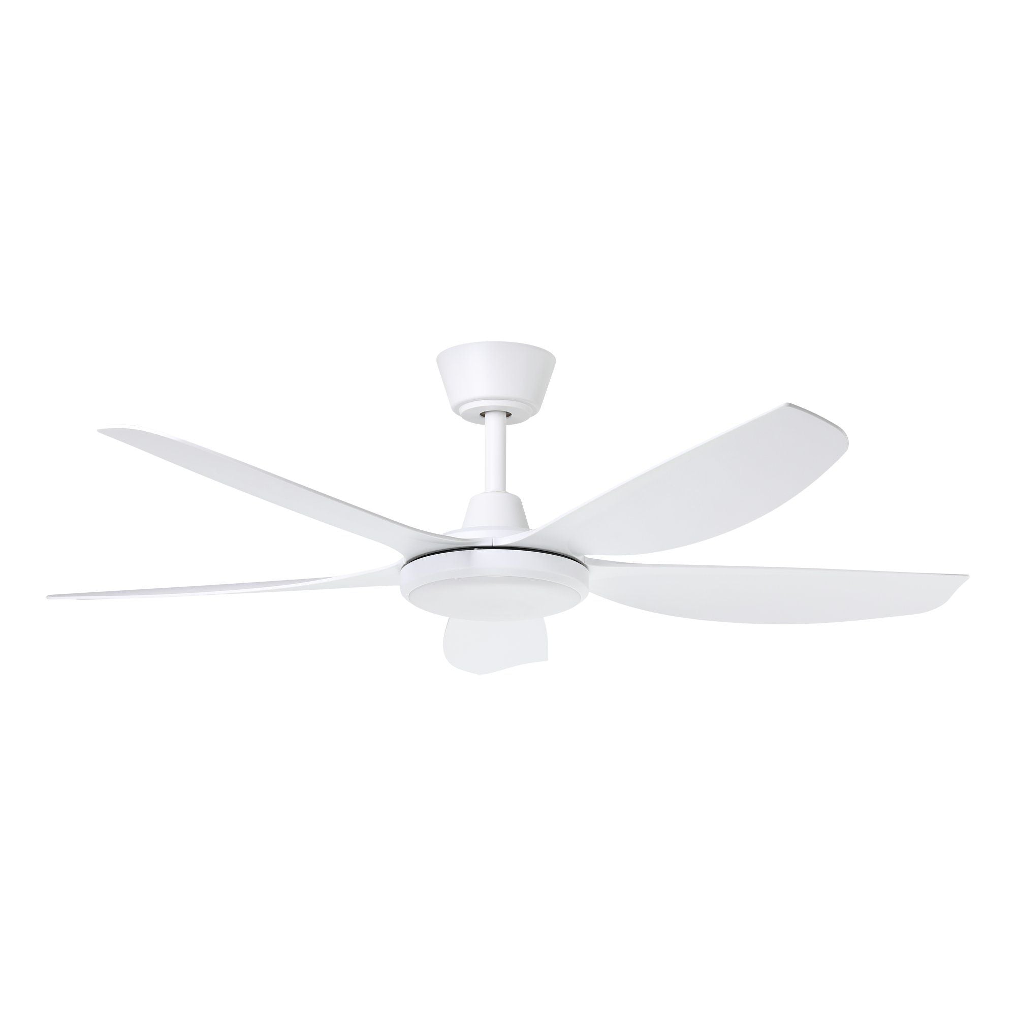 Miami 48"/1220mm 5 Blade White with LED DC Motor ABS Ceiling Fan