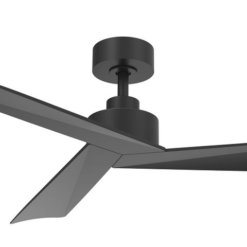 Bronte 52"/1320mm 3 Blade Black DC Motor Ceiling Fan