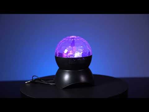 Karaoke Disco Ball 11cm Multi-Coloured Lamp