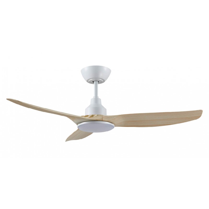 Skyfan 48"/1200mm 3 Blade Light Oak with LED Light DC Motor Glass Fibre Composite Ceiling Fan