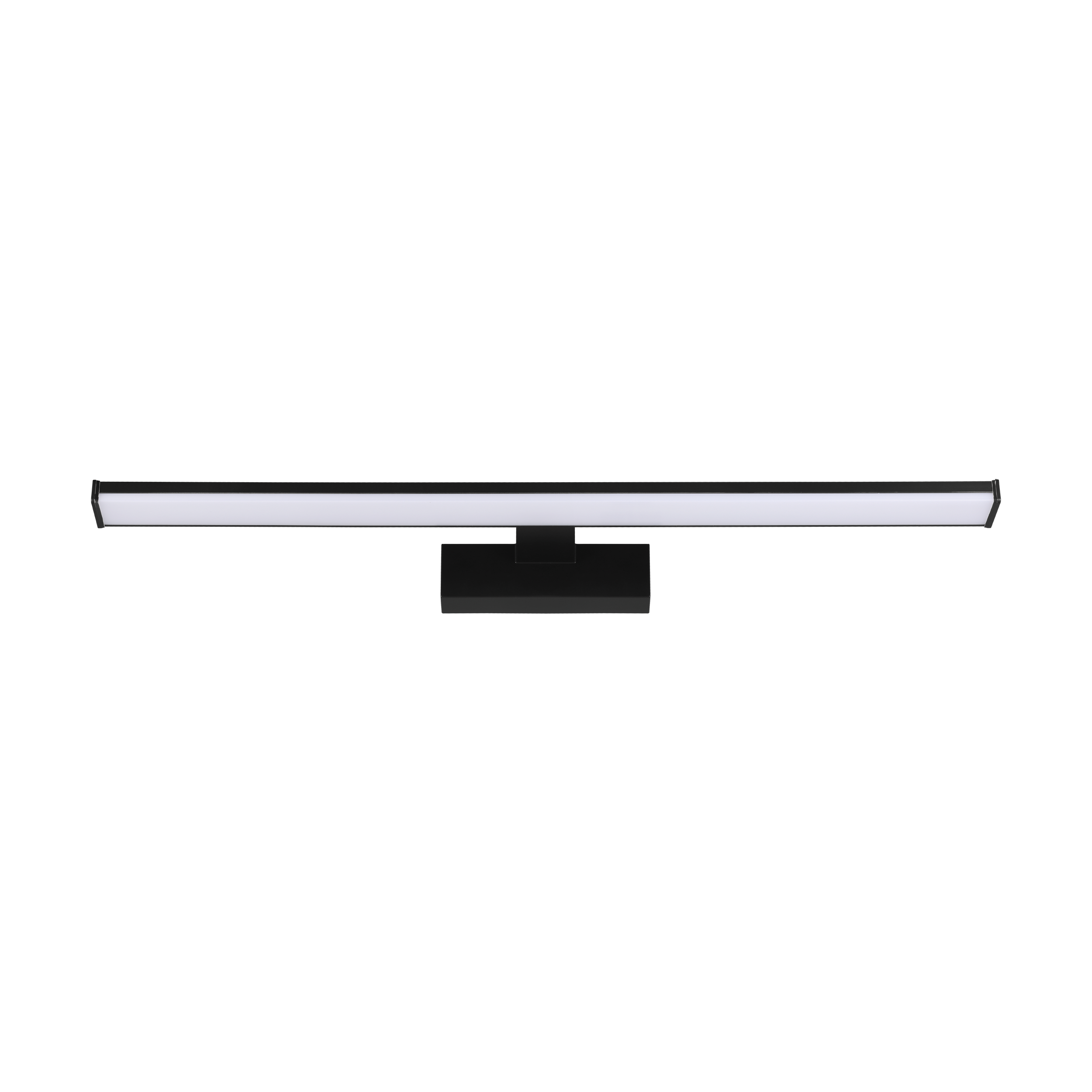 Pandella 60cm Black Rectangular Bloc Vanity Wall Light