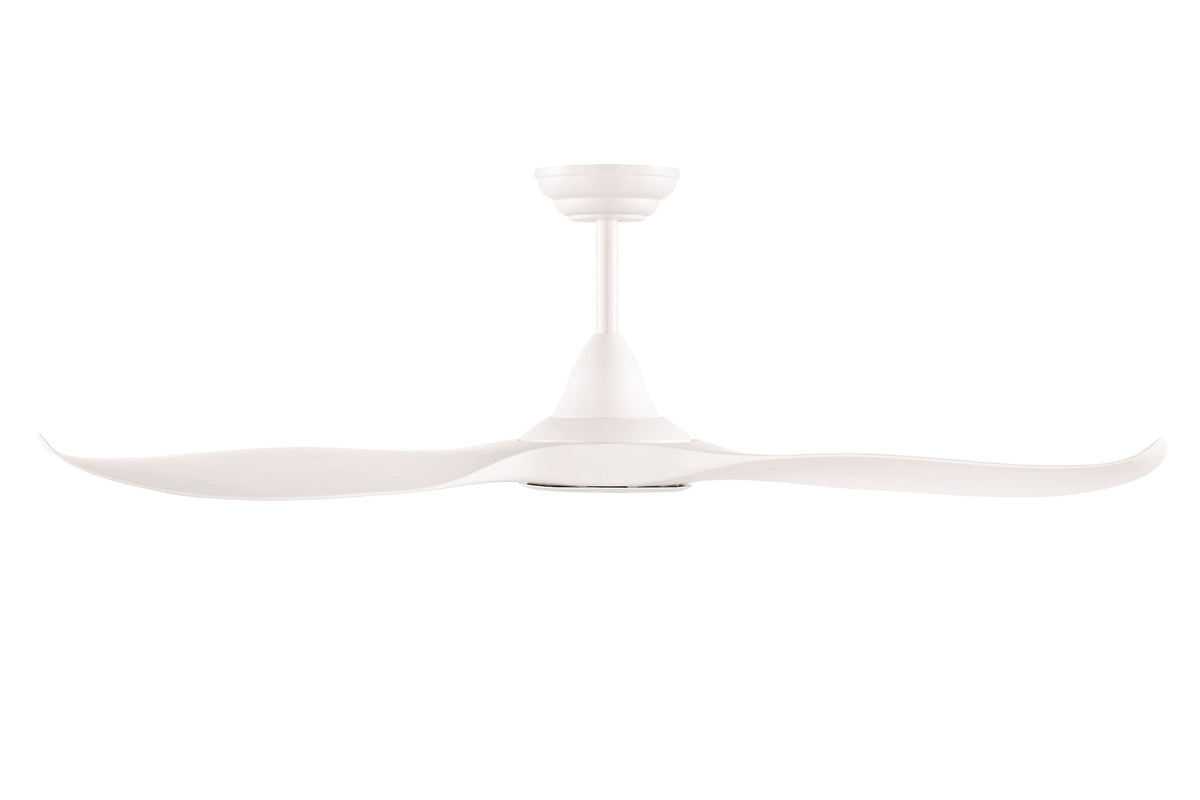 Noosa 52"/132cm White DC Motor Ceiling Fan