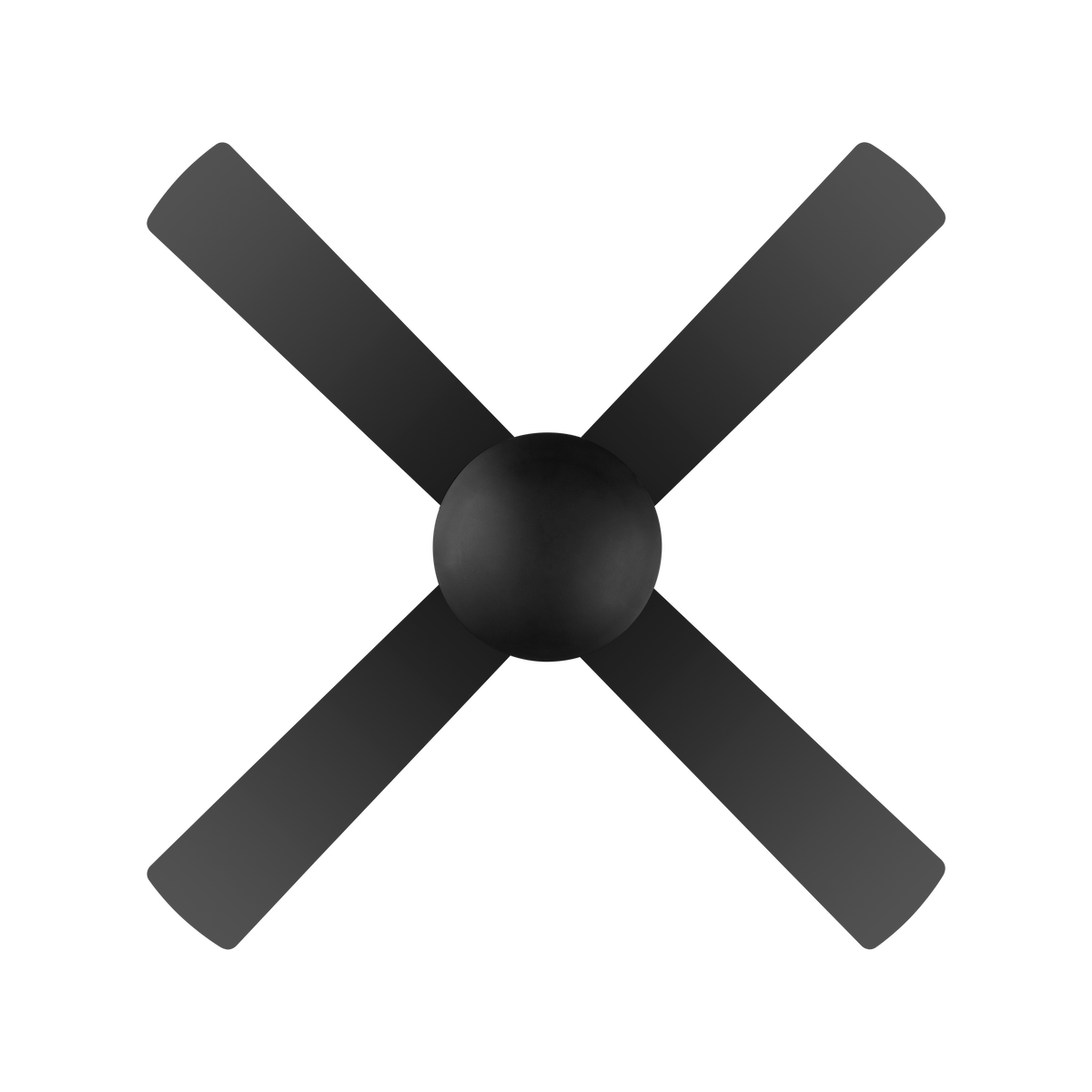 Bondi 48 Black ABS Blades 122cm AC Motor Ceiling Fan