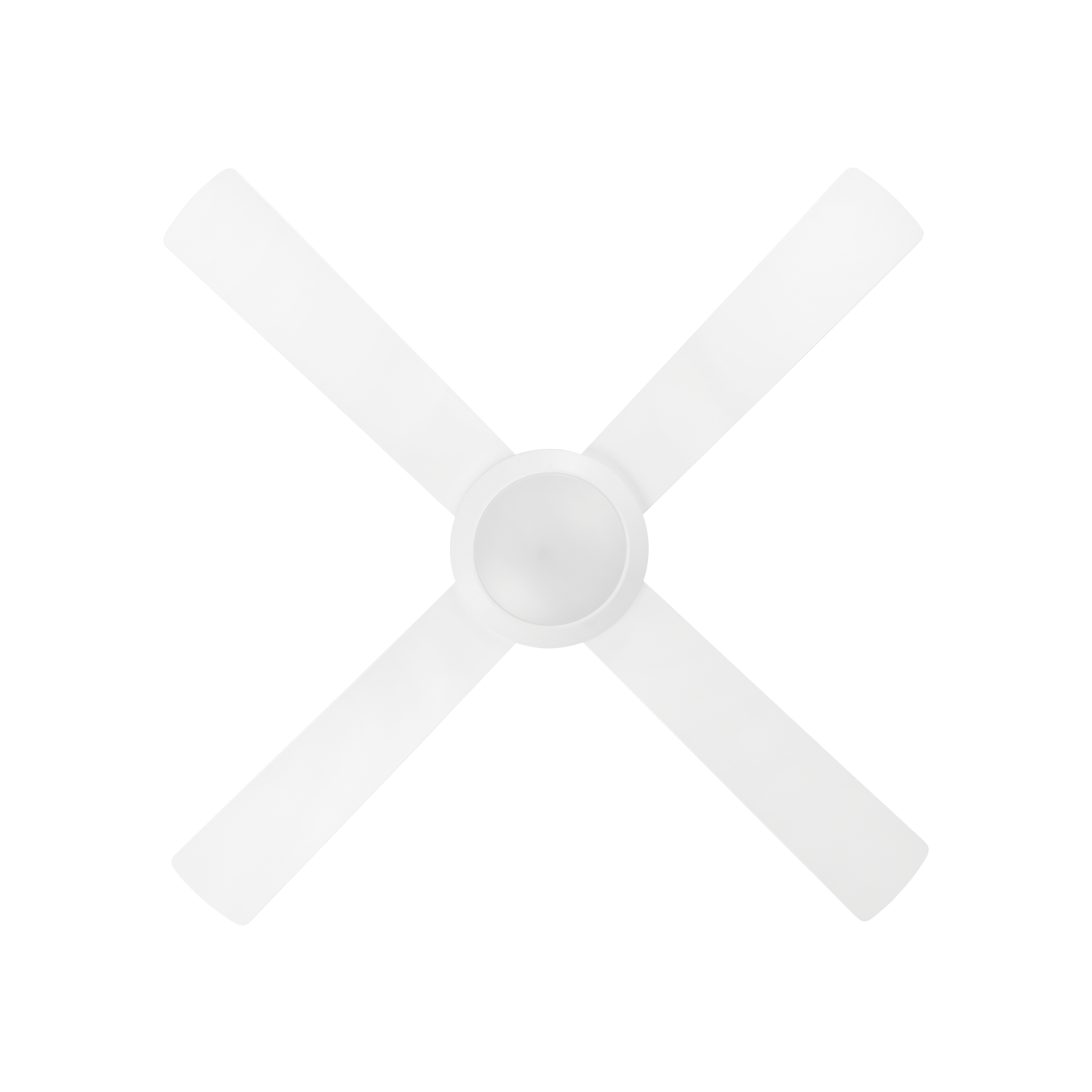Bondi 52 LED White ABS Blades 132cm AC Motor Ceiling Fan with Light