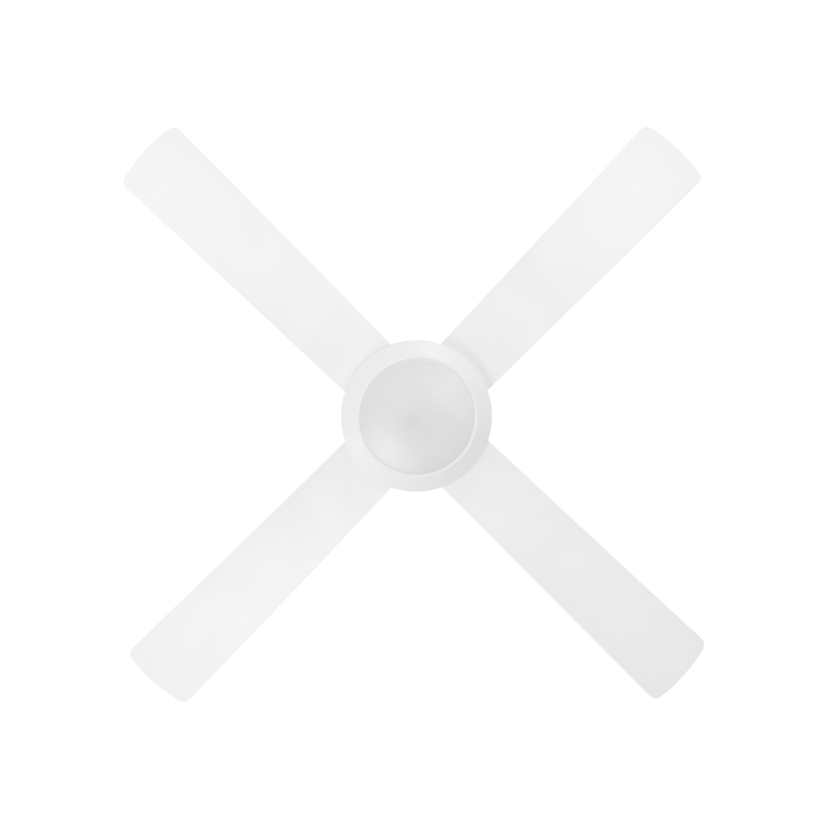 Bondi 52 LED White ABS Blades 132cm AC Motor Ceiling Fan with Light