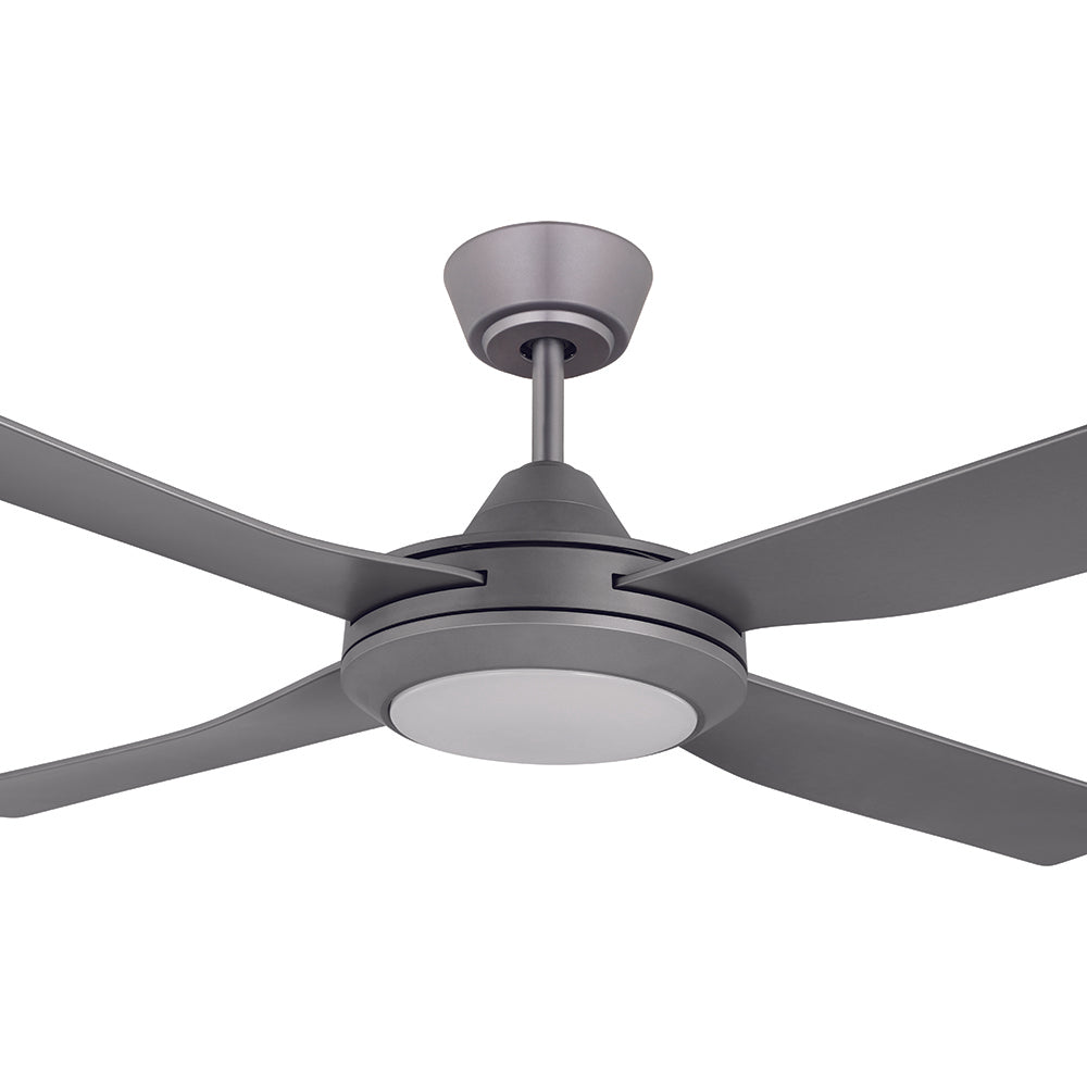 Bondi 52 LED Titanium ABS Blades 132cm AC Motor Ceiling Fan with Light