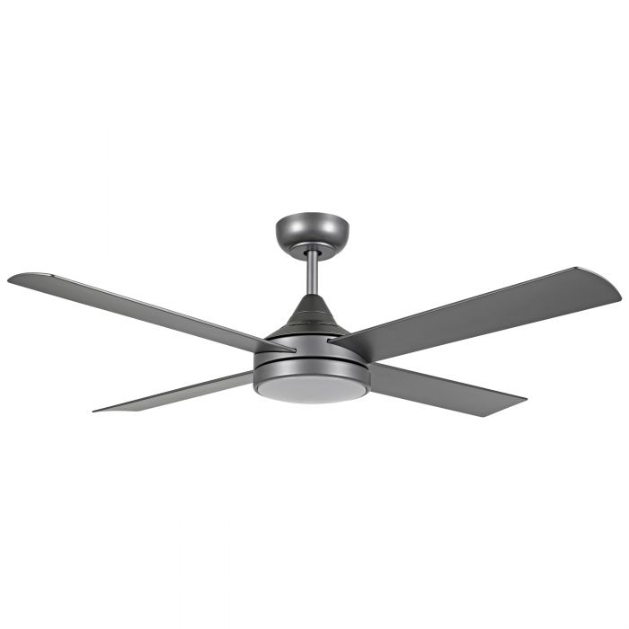 Stradbroke 48&quot;/1220mm 4 Blade Titanium with LED Light DC Motor ABS Ceiling Fan