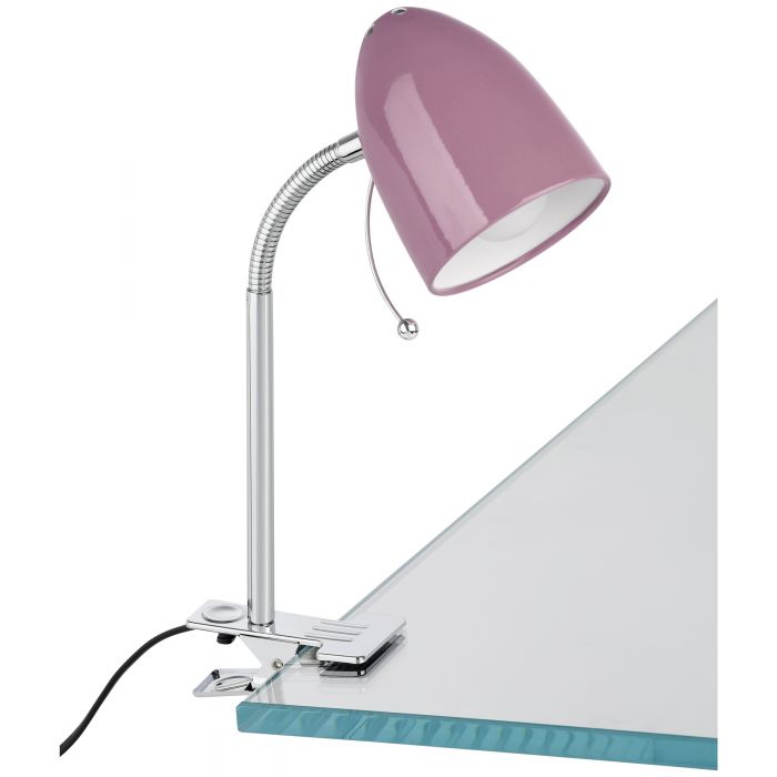 Lara Clamp Lamp Grape Modern Desk Task Lamp